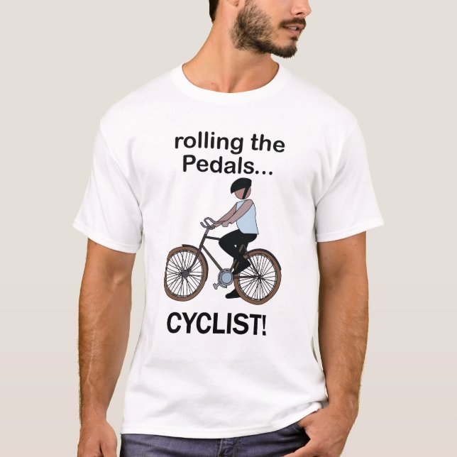Camiseta Ciclista Andando de Bicicleta Ciclismo (Frente)