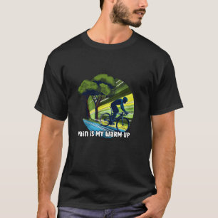 Camiseta Ciclista Ciclismo Dor de Ciclista É Meu Aqueciment