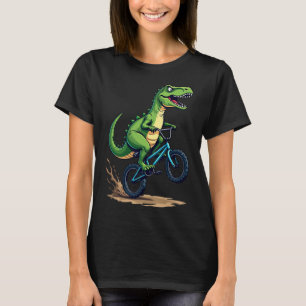Camiseta Ciclista De Bicicleta Bmx Dinossauro Mountain Biki