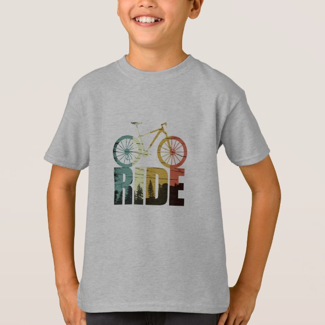 Camiseta Ciclista de MTB Downhill (Frente)