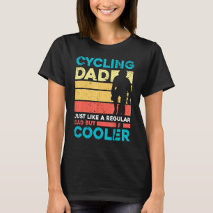 Camiseta Ciclista de Pais Legal do Pai de Círculos