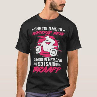 Camiseta Ciclista de terra braapp moto motocross 2 tempos d