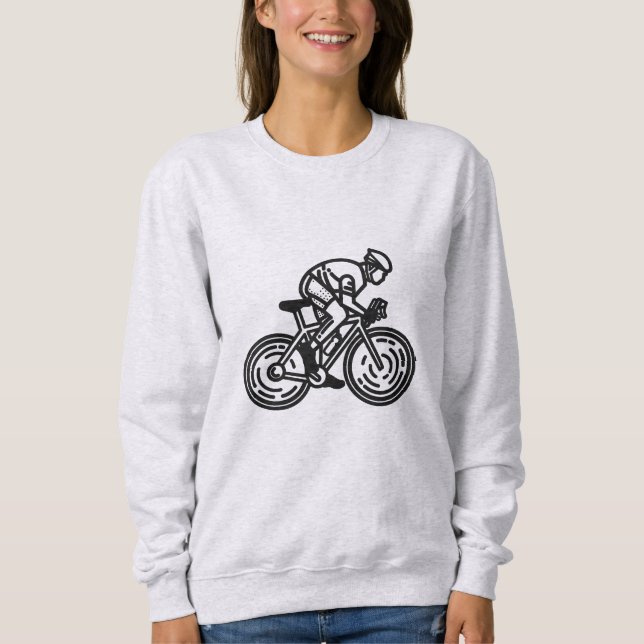 Camiseta ciclista de velocidade (Frente)
