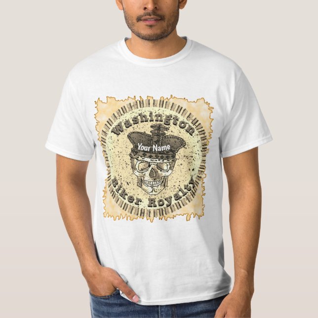 Camiseta Ciclista de Washington  (Frente)