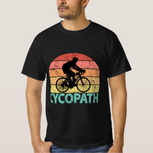 Camiseta Ciclista Engraçado Cycopath Ciclismo