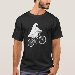 Camiseta Ciclista Fantasma de Bicicleta Espetacular Hallowe