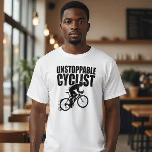 Camiseta Ciclista Inparável Correndo Silhueta