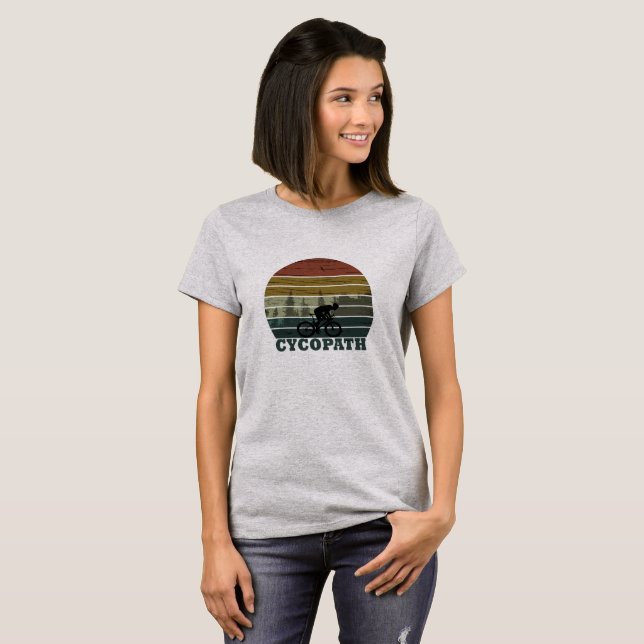 Camiseta Ciclista Louco - Ciclismo de Montanha - Divertido (Frente Completa)