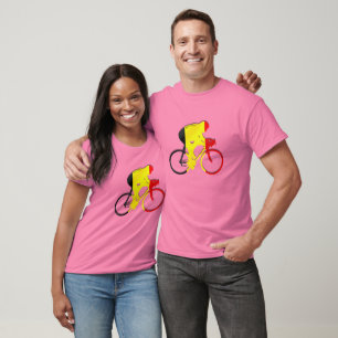 Camiseta Ciclistas belgas da engrenagem de Bélgica Bicyle