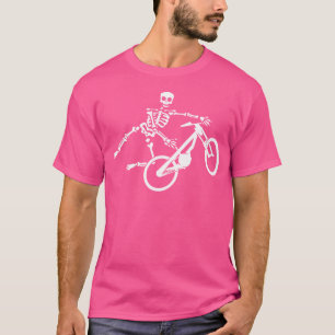 Camiseta Ciclistas de Núcleos do Duro Legal Skeleton Bmx