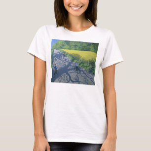 Camiseta Ciclistas e campo amarelo Kedleston Derby