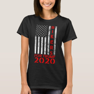 Camiseta Ciclistas Para Trump 2020 Bandeira Americana Conse