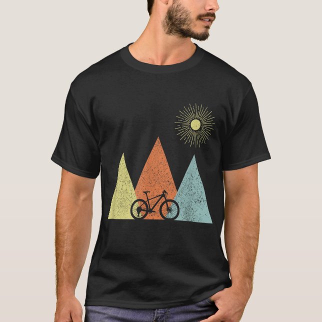 Camiseta Ciclo Bicicleta Vintage Mountain Bike MTB (Frente)