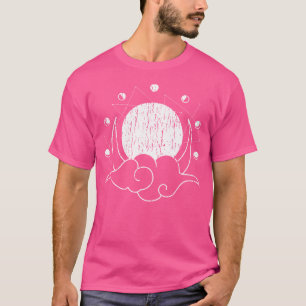 Camiseta Ciclo Celestial Astronômico do Ciclo Lunar Fases d