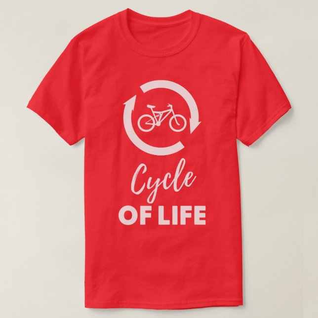 Camiseta Ciclo da Vida (Frente do Design)