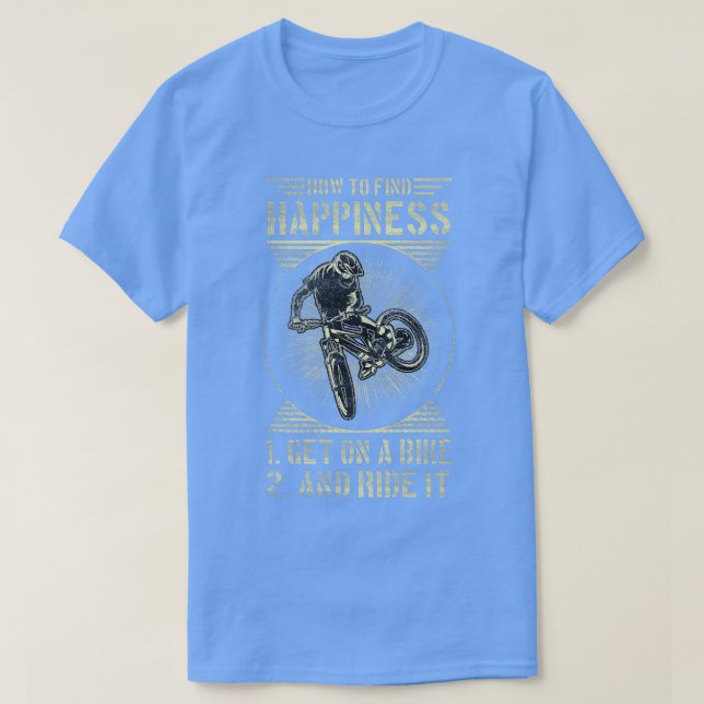 Camiseta Ciclo de Bicicleta de Bicicleta de Bicicleta 185 (Frente do Design)
