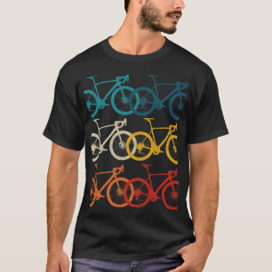 Camiseta Ciclo de Bicicleta de Corrida de Bicicleta Vintage