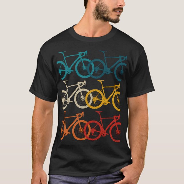 Camiseta Ciclo de ciclismo de bicicleta de bicicleta de bic (Frente)