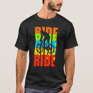 Camiseta Ciclo de Ciclo de Ciclo de Ciclo de Bicicleta da V
