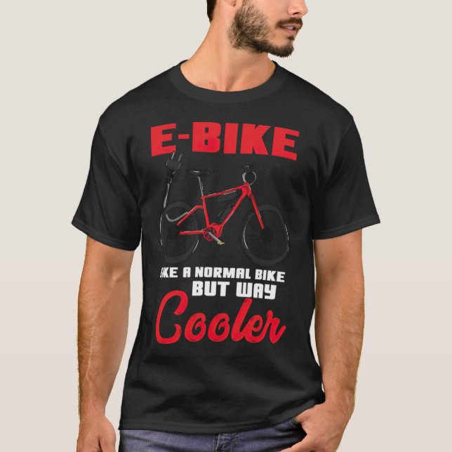 Camiseta Ciclo de ciclo elétrico (Frente)