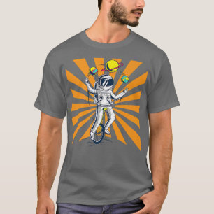 Camiseta Ciclo de Planetas de Malabarismo Astronauta