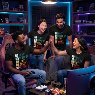 Camiseta Ciclo de Vida de Jogos