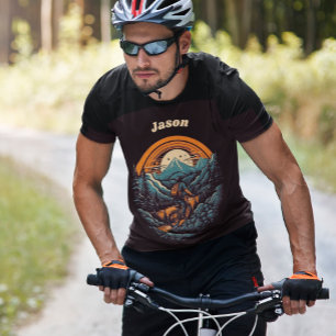 Camiseta Ciclo de vida, retro personalizável