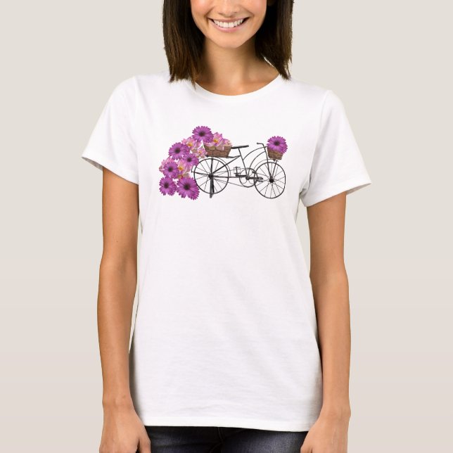 Camiseta Ciclo e Flor (Frente)