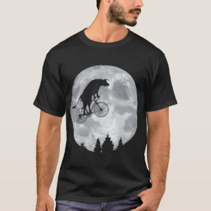 Camiseta Ciclo Lunar do Halloween Halloween, Moon Moon Bike