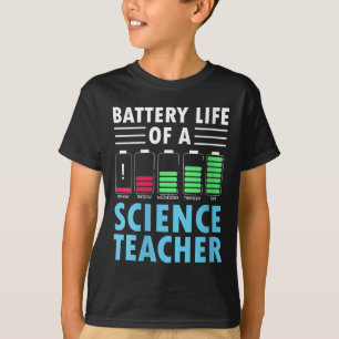 Camiseta Ciclo Semanal De Autonomia Da Bateria Para Ciência