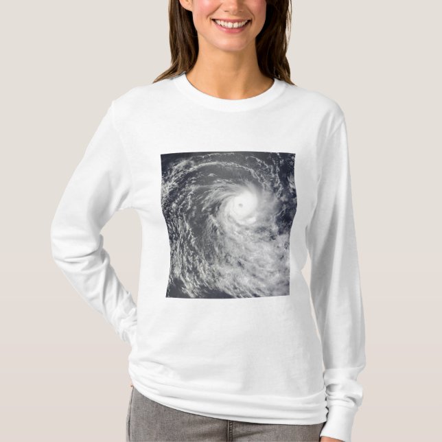 Camiseta Ciclone Anja sobre o Oceano Índico Sul (Frente)