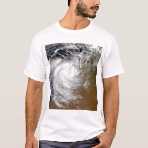 Camiseta Ciclone Tropical Magda chegando em terra na Austrá