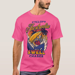 Camiseta Ciclope Esperança Ocidental Austrália Grande Onda 