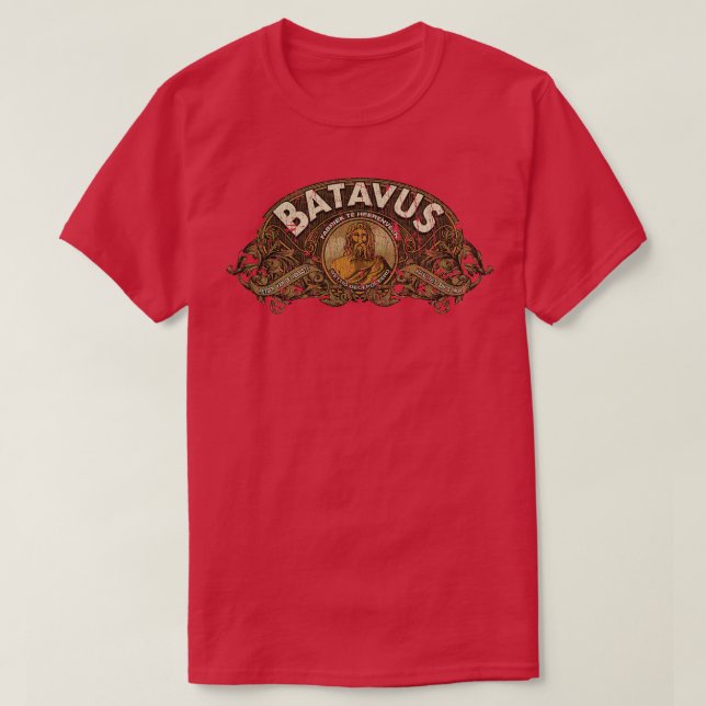 Camiseta Ciclos de Qualidade do Batavus 1904 (Frente do Design)