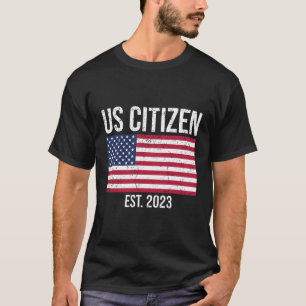 Camiseta Cidadania Americana Decoration American New Citize