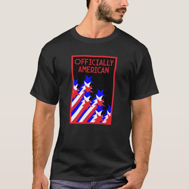 Camiseta Cidadania dos EUA concedida (Frente)