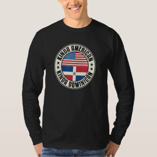 Camiseta Cidadania Dupla Americana República Dominicana Ban