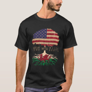 Camiseta Cidadania EUA Galês País de Gales Orgulho Nacional