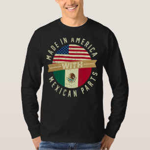 Camiseta Cidadania mexicana EUA Bandeira do México