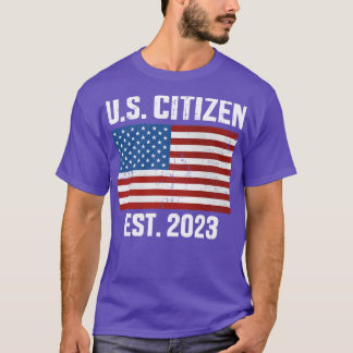 Camiseta Cidadão americano americano americano 2023 com a n