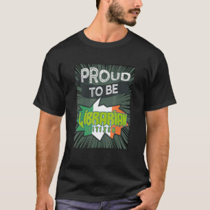 Camiseta Cidadão bibliotecário orgulhoso Trabalhador profis