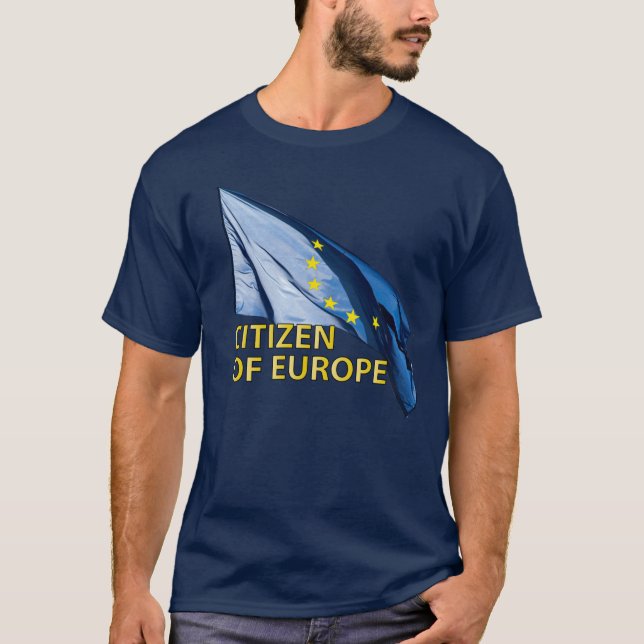 Camiseta Cidadão da Europa (Frente)