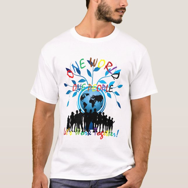 Camiseta Cidadão do Mundo Unidos (Frente)