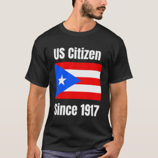Camiseta Cidadão Dos Eua Desde 1917 Porto Rico É Cidadão Do