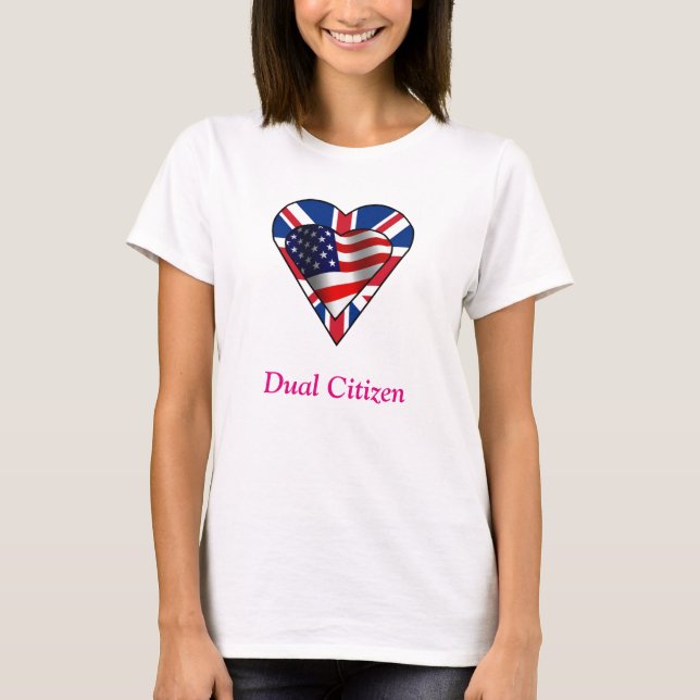 Camiseta Cidadão duplo UK-US (Frente)
