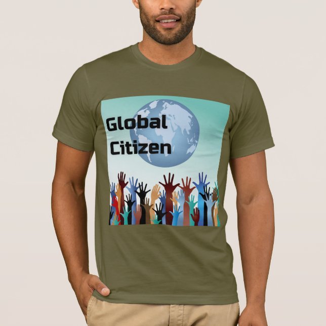 Camiseta cidadão global (Frente)