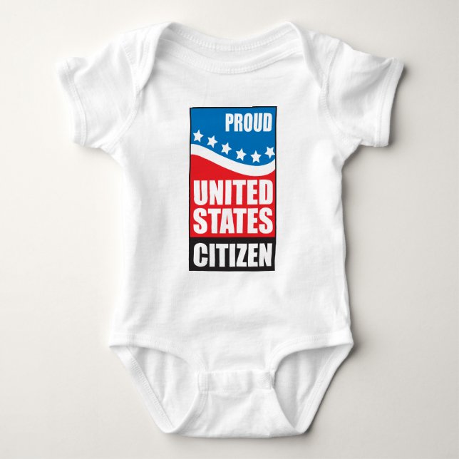 Camiseta Cidadão orgulhoso dos E.U. (Frente)