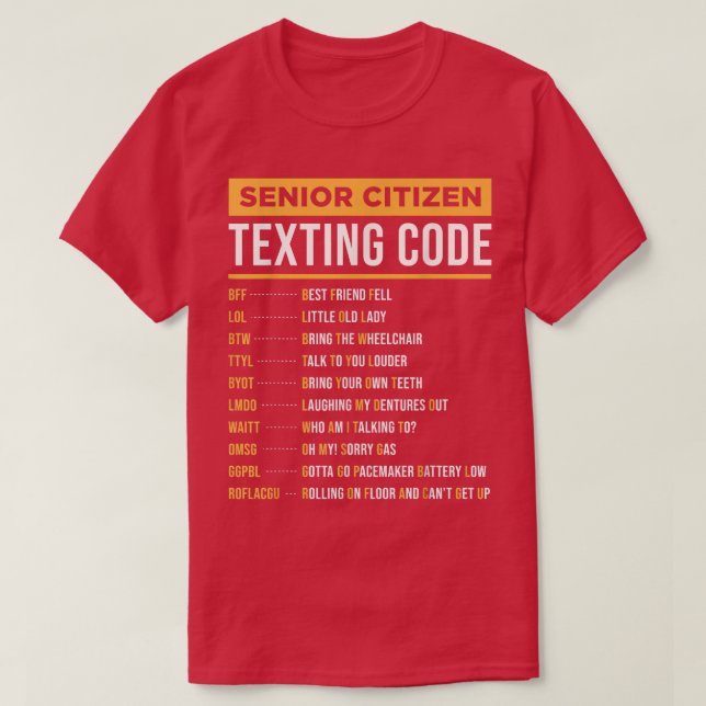 Camiseta Cidadãos Engraçados Que Testam O Código Presente P (Frente do Design)