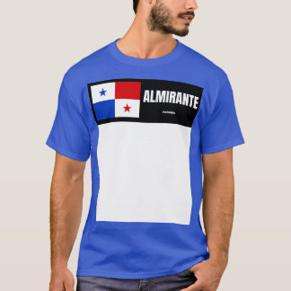 Camiseta Cidade Almirante com Bandeira do Panamá