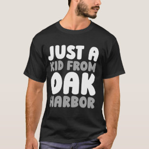 Camiseta Cidade Americana Apenas Uma Criança De Washington